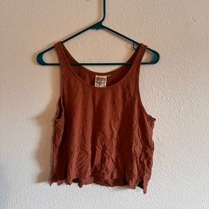 Jungmaven light weight boxy tank top size small